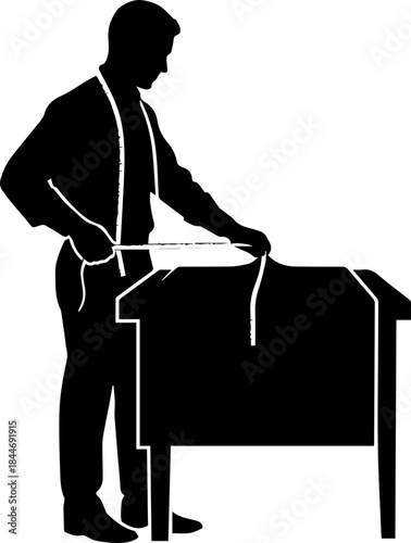 young man with a laptop