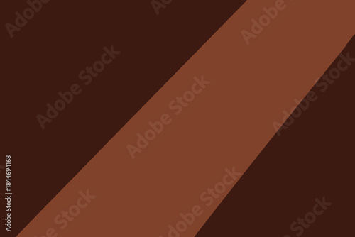 Abstract geometric design with diagonal brown stripes on a dark background
