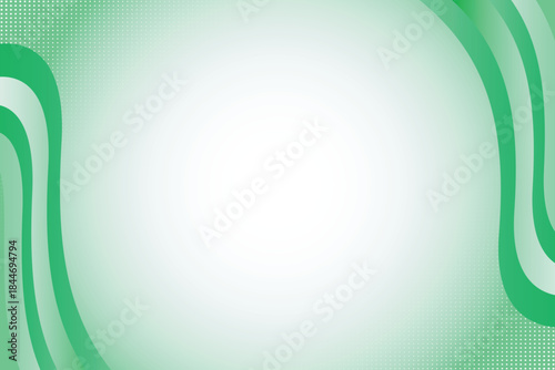 Abstract gradient green background with geometry shape or soft backdrop wallpaper for flyer banner presentation