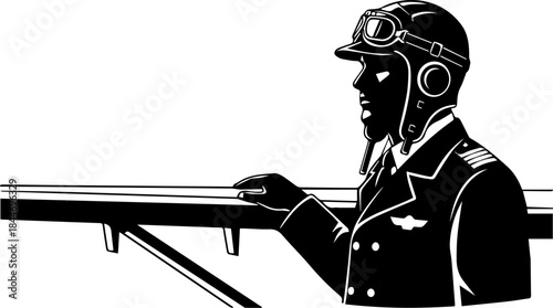 girl in a black dress