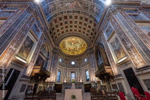 Fotografija Basilica di Sant’Andrea interior apse - Mantua, Italy