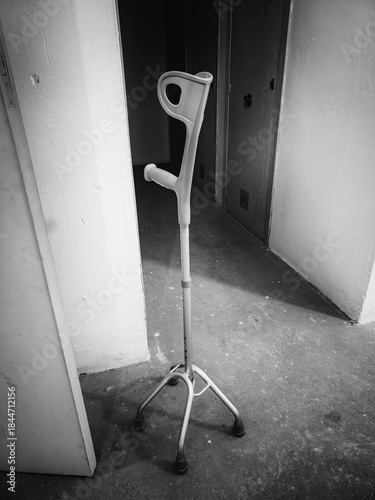 Old crutch for the sick