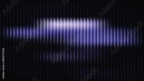 Purple sound wave on dark background