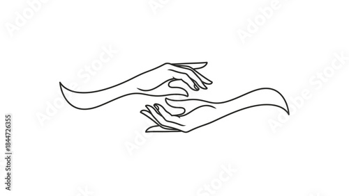 Luxury Spa and Wellness Relaxation Abstract Logo Vector