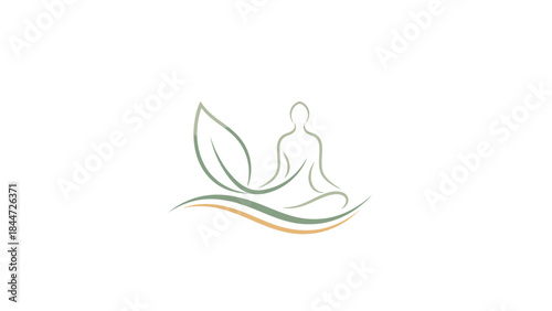 Luxury Spa and Wellness Relaxation Abstract Logo Vector