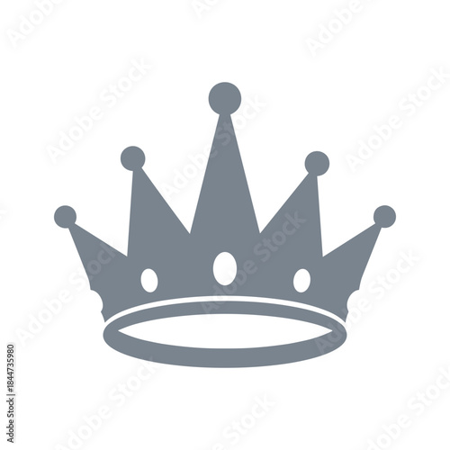 Crown icon on white background