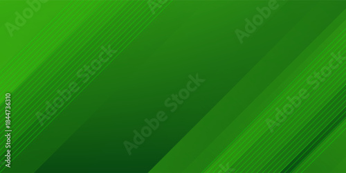 Abstract green sporty background template vector with shiny lines and lights. Green background with strong pattern design.Eps10 vector