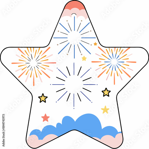 Time management calendar growth concept vector illustration