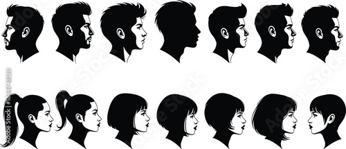 Silhouette of people engaged in outdoor recreational activities, including walking, playing ball, cycling, and leisure with pets, set in a city park landscape with trees and flying birds.