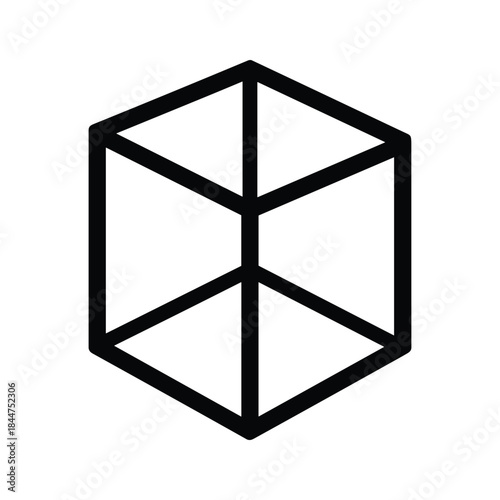 Wooden barrier with minus sign icon