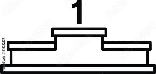 Winner Podium First Place Icon