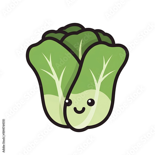 Cabbage cartoon.
