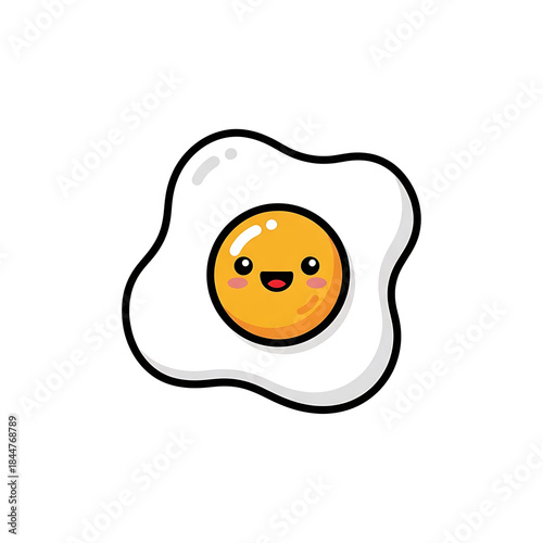 Smiling Fried Egg.