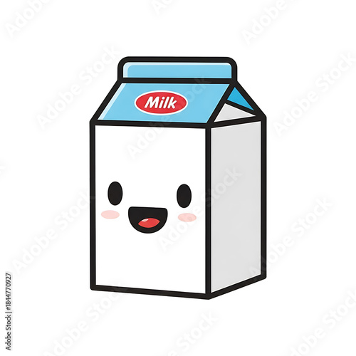 Milk carton character. (1)