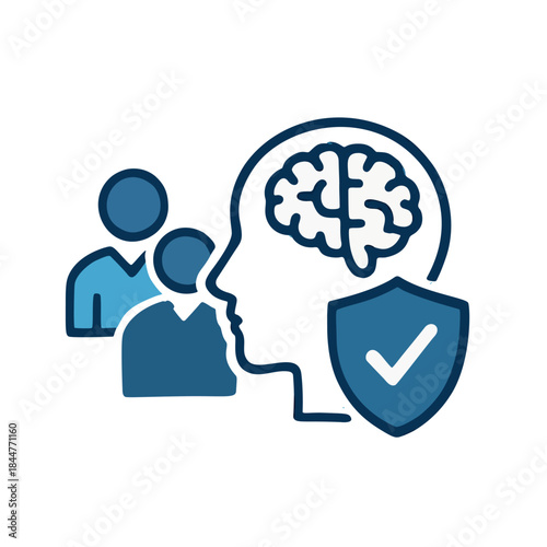 Icon for psychological safety in the workplace.