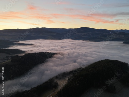 Über der Nebeldecke, Bucklige Welt, Niederösterreich