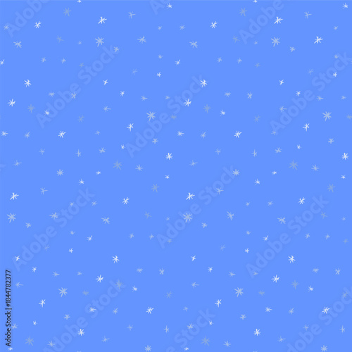 Snowflakes in the sky