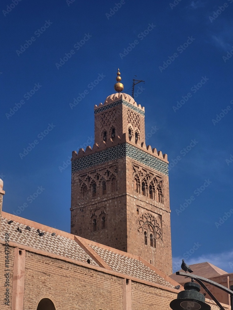 Obraz premium The Koutoubia Mosque in Marrakesh, Morocco