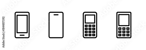 Phone icon vector illustration. Call sign and symbol. telephone symbol