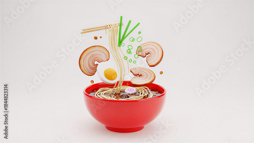 Delicious Japanese Ramen 3D