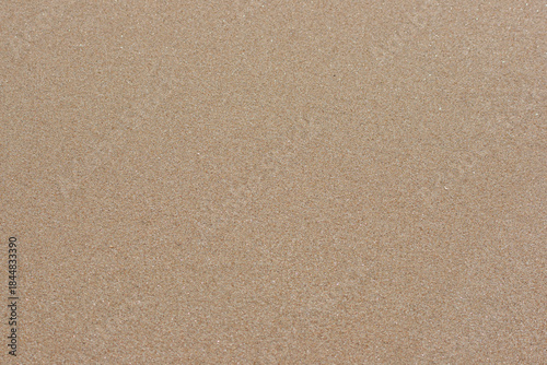 Texture of sandy beach as background, top view