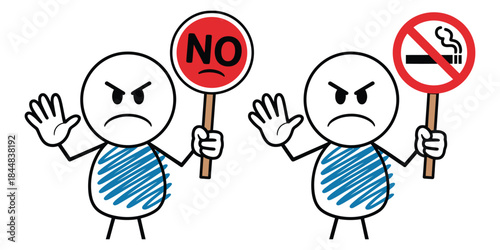 Stop smoking campaign, with no smoking sign icon, promoting health awareness, tobacco prevention