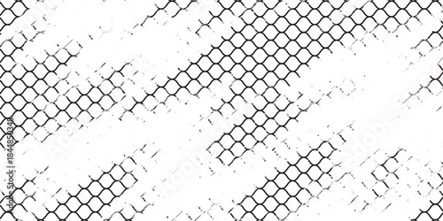 Mesh texture for fishing nets. Grunge pattern for sportswear or soccer goal, volleyball net, basketball hoop, hockey, athletics. Mesh background