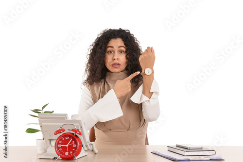 Stressed African-American b...