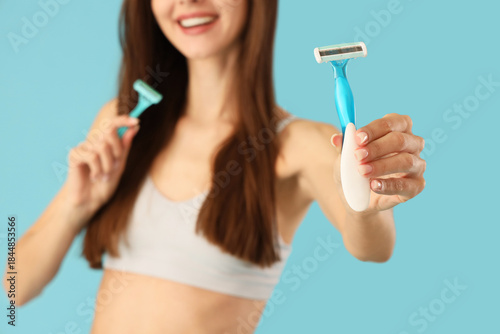 Beautiful young happy woman...