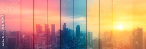 abstract colorful background with lines  with blur background