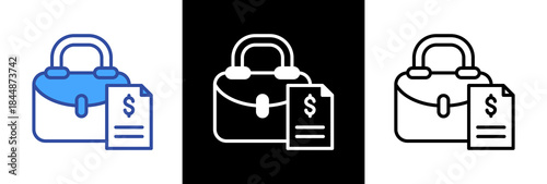 Business threestyle icon