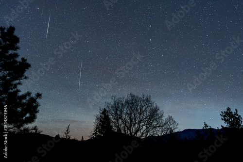 Geminids Meteor Shower Fireball Dec 13/14 2025