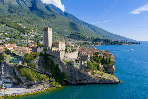 Castello Scaligero on Lake Garda - Malcesine, Italy
