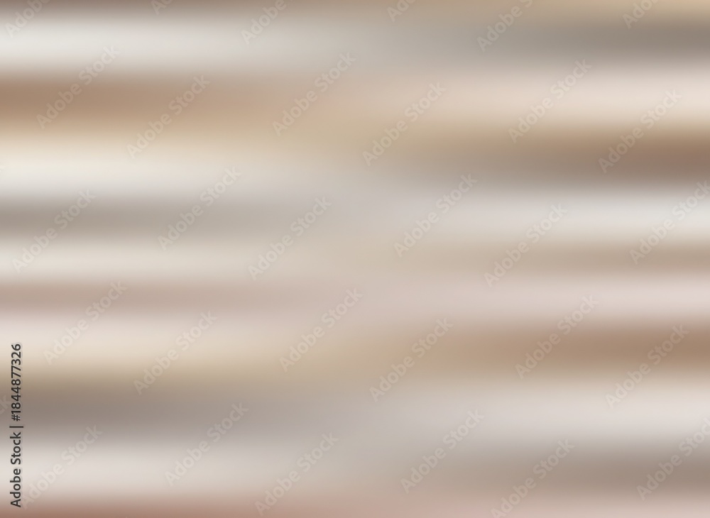 Fototapeta premium Warm abstract blurred background with soft horizontal layers and copy space