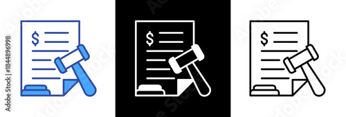 Legal threestyle icon