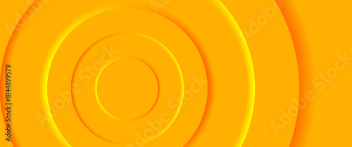 gradient circle background. vibrant abstract background with a warm yellow orange gradient.