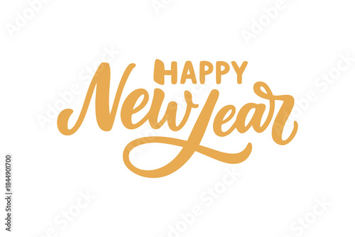 Golden Celebration New Year Card