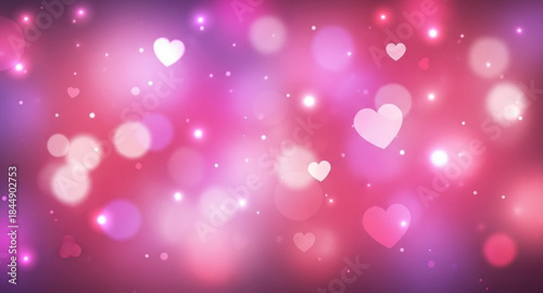 pink bokeh background