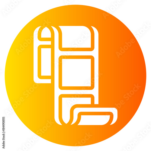 camera roll gradient icon
