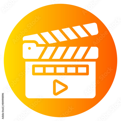 video gradient icon