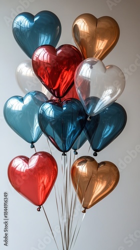 heart shaped balloons