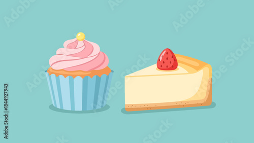 Delicious Assorted Cake and Cupcake for Celebrations