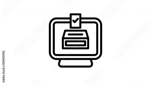 Animated Electronic Voting Machine
