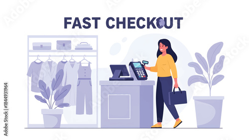 Fast Checkout, POS System, and Contactless Payment