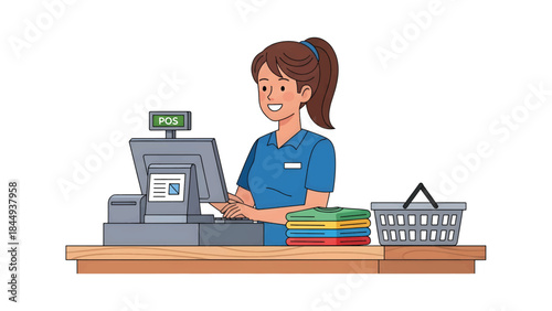 POS System, Retail Checkout, and Cashier Service