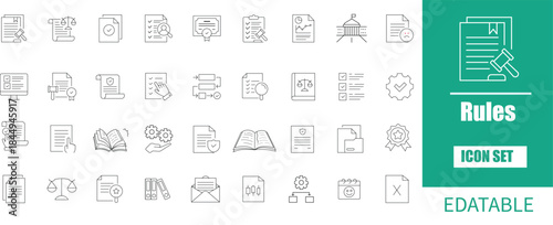 leaderboard icon set.leaderboard, icon, vector, icons, illustration, gift, star outine icons set with editable stroke.Containing experiment, laboratory, scientist, and more. thin linear illustration