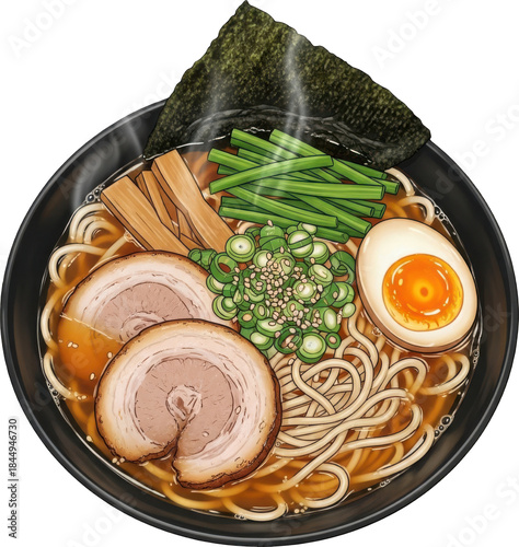 Ramen Noodle Soup Bowl