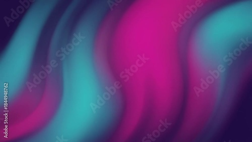 Abstract Swirling Gradient Background with Pink and Teal Colors.