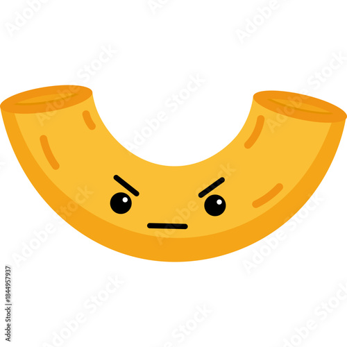 Cartoon Macaroni Character Illustration