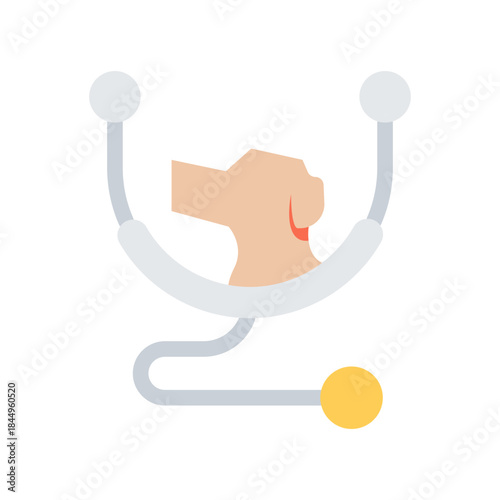 Thermometer for measuring animal body temperature.